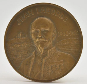 Medal Bronze C° Courier Maritime 1953 Jean Laborde RB Baron - Picture 1 of 2