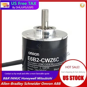 1PC New Omron E6B2-CWZ6C 50P/R E6B2CWZ6C Rotary Encoder US Free TAX - Picture 1 of 5