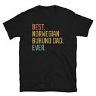 Best Norwegian Buhund Dad Ever Dog Breed PuppyShort-Sleeve Unisex T-Shirt