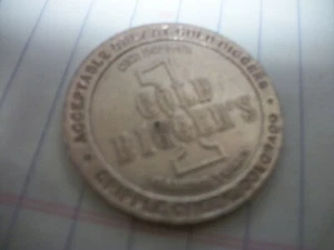 1$ POKER TOKEN GOLDGRÄBER CRIPPLE CREEK CO KOSTENLOSER VERSAND - Bild 1 von 2
