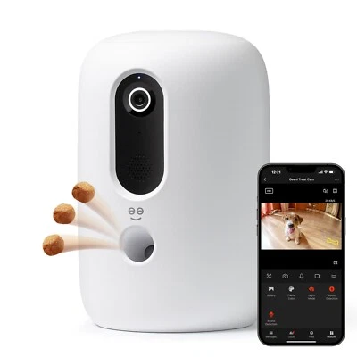 Geeni PetConnect Treat + Cam - Smart Treat Dispenser with Pet Camera - Image 1 of 4