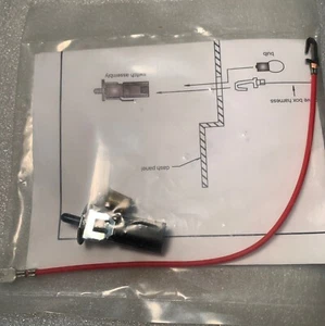 1955 Chevy Glove Box Light Wiring Harness W/ Bulb USA - Picture 1 of 2