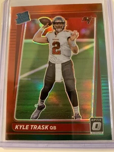 🔥2021 Donruss KYLE TRASK Optic Preview Red And Green Prizm Rated Rookie #P-257 - Picture 1 of 2