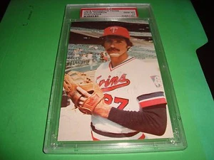 1978 PC POSTCARD  Dave JOHNSON  psa 10 Minnesota TWINS (261) POP 1 - Picture 1 of 4