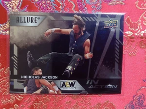 Nicholas Jackson 2024 UD AEW Allure All Elite Wrestling in azione #IA-17 ROH TNA - Foto 1 di 1