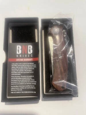 BucknBear BNB1086M Falcon Linerlock Folding Pocket Clip Knife w/ Lanyard Hole - Image 1 of 4