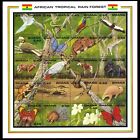Ghana 1224 - African Tropical Rain Forest "Souvenir Sheet" (Pb53582)