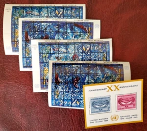 5 MNH United Nations Stamp sheets - Lot#52A - Picture 1 of 1