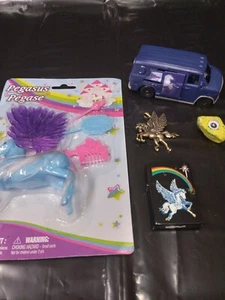 Pegasus Party! Butane Lighter, Pendant, McD's Onward Toy, Figurine! (C DESCRIP) - Picture 1 of 3