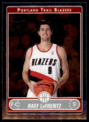 Tarjetas de baloncesto Topps 2006-07 cromadas Raef LaFrentz #122 Foto 1 de 2