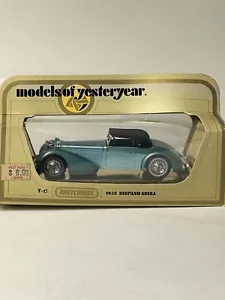 Matchbox Models of Yesteryear Y-17 1938 Hispano Suiza with Original Box - Picture 1 of 9
