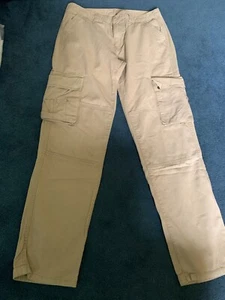 Men Beige Trousers 32"L / 32"W - Picture 1 of 8