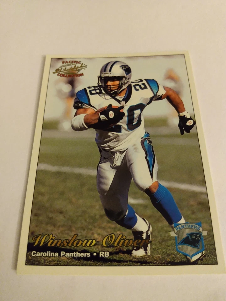 1997 Pacific Philadelphia #53 Winslow Oliver Carolina Panthers New Mexico Lobos - Image 1 of 1