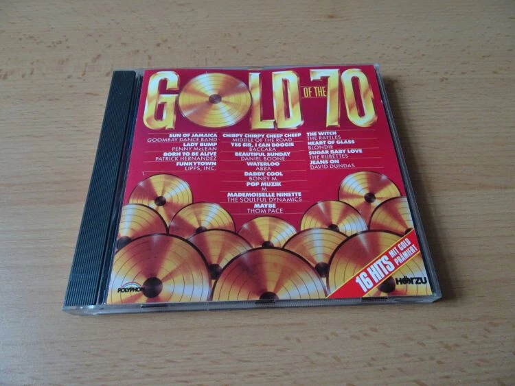 CD Gold of the 70: Lipps INc. Baccara Abba Boney M David Dundas Middle of the ro - Bild 1 von 1