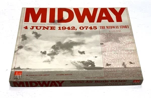 Avalon Hill Board Game Midway 4 June 1942 World War Naval Battle War UNPUNCHED - Picture 1 of 23