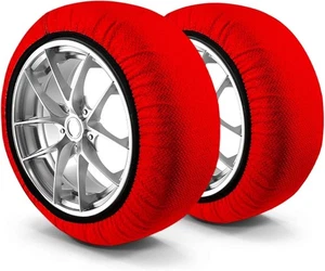 CALZE DA NEVE OMOLOGATE ITALIA EN 16662-1 TESSILI PNEUMATICI AUTO TAGLIA S - Picture 1 of 6