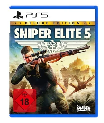 PS5 - Sniper Elite 5 #Deluxe Edition DE mit OVP NEUWERTIG - Bild 1 von 4