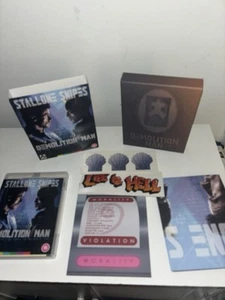 Demolition Man Limited Edition (Blu-ray) Sandra Bullock Sylvester Stallone - Picture 1 of 13