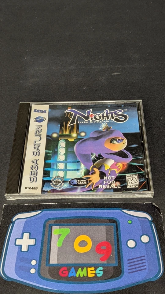 Nights Into Dreams... (Sega Saturn, 1996) No para versión de reventa Foto 1 de 1