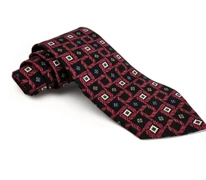 Brioni Krawatte Herren Seide Geometrisches Muster Handgefertigt Italien Neiman Marcus Neu - Bild 1 von 19