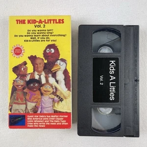 The Kid-a-Littles Volume 2 (VHS, 1986) Vintage Puppet Show Rare Very Good - Picture 1 of 2