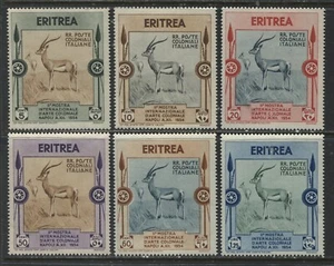 Eritrea 1934 set mint o.g. hinged - Picture 1 of 1