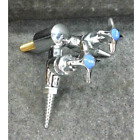 Chicago Faucet Co. LGN1-A11C-20 Laboratory Two Dual Gas Needle Valves Chrome