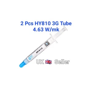 2 x PCS Halnziye HY810 3g Ultra High Nano Thermal Grease Paste for i3 i5 i7 CPU - Afbeelding 1 van 5