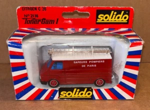 Solido Diecast #2118, CITROEN C-35 FIRE TRUCK - Picture 1 of 3