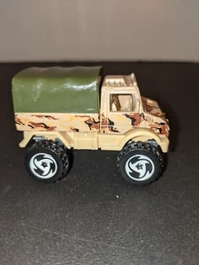 Hot Wheels Camo Mercedes Benz Unimog Convoy Military Truck 1990 - Picture 1 of 5