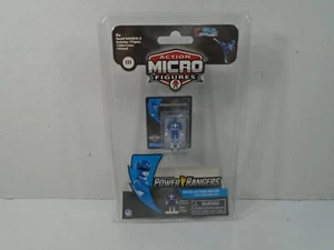 SUPER IMPULSE 2021--LA MÁS PEQUEÑA DEL MUNDO--MICROFIGURA BLUE POWER RANGERS (NUEVA) - Imagen 1 de 5