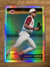 1996 Topps Chrome #116 Barry Larkin Refractor