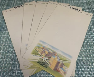5 GLUEK'S BEER Menu Blanks Antique Advertising Minnesota Brewery Restaurant BAR - Picture 1 of 3