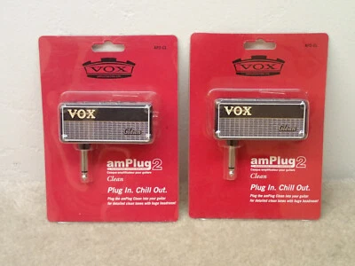 Vox Amplug 2 Headphone Guitar Amplifier Clean AP2-CL Bid on 2 Unused Nice - Image 1 of 4