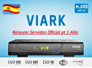 Renovar Servidor Viark Sat 4k Viark Combo Viark Droi pt Oficial Recargar Lil - Zdjęcie 1 z 1
