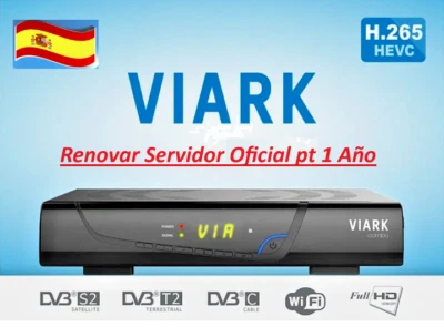 Renovar Servidor Viark Sat 4k Viark Combo Viark Droi pt Oficial Recargar Lil
