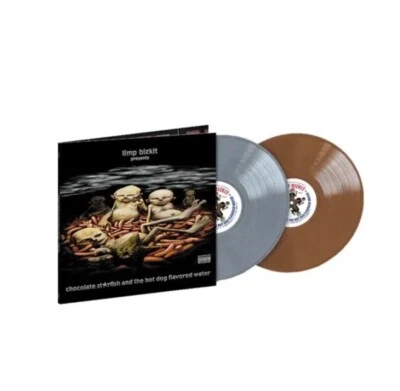 LIMP BIZKIT Chocolate Starfish & The Hot Dog Flavored Water Grey + Brown Vinyl! - Image 1 of 3