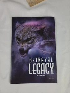 Libro de reglas de reemplazo para traición legado juego de mesa P restablecimiento legado (piezas) - Imagen 1 de 3