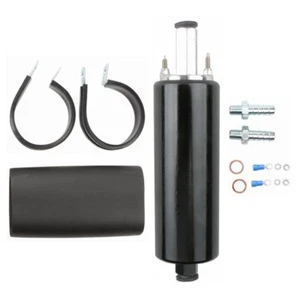255LPH Universal External Inline High Flow & Pressure Fuel Pump Replaces GSL392 - Picture 1 of 5