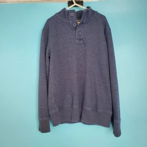 Cherokee Boy's Medium Blue Knit Long Sleeve Sweater - Picture 1 of 4