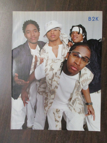B2K RAP MUSIC BAND VINTAGE PIN UP BOP TEEN MAGAZINE PICTURE CLIPPING ...