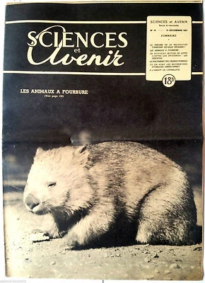 SCIENCES ET AVENIR n°10 du 12/1947; La fourrure/ les Aérosols/ Hymalaya/ Tunnels - Photo 1/2