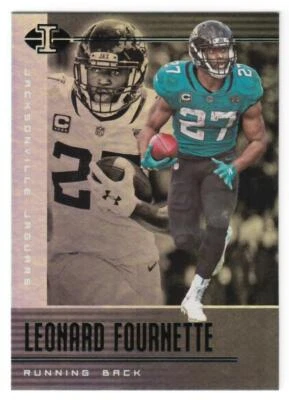 Leonard Fournette 2019 Panini Illusions Trophy Collection Emerald #16 Jaguars - Image 1 of 2