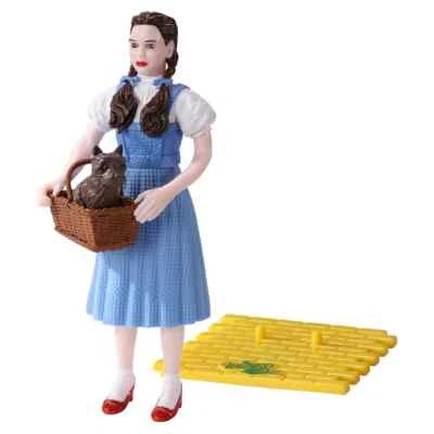 Boneco de PVC Mágico de Oz - O Mágico de Oz Dorothy Bendyfig coleções nobres - Imagem 1 de 2