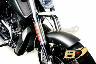 09-17 Harley Davidson V-Rod Muscle guardabarros delantero guardabarros fibra de carbono VRSCF Foto 1 de 4