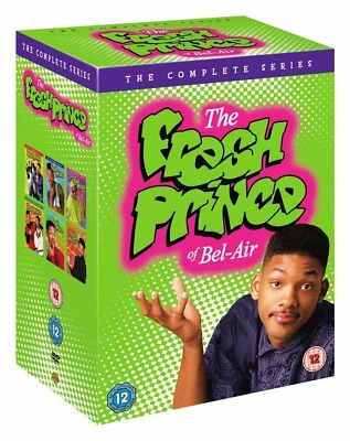 FRESH PRINCE OF BEL-AIR Season 1-6 Complete Series 1 2345 6 BoxSet Sealed UK DVD - Image 1 of 4