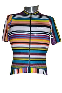 Camiseta deportiva de ciclismo Paul Smith para mujer Porter a rayas manga corta “M” totalmente nueva - Imagen 1 de 8