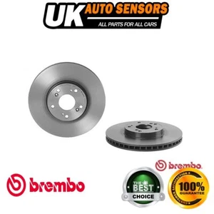 Fits Honda Civic 2001-2005 2.0 Brembo Front Brake Discs 45251S6MA10 - Picture 1 of 4