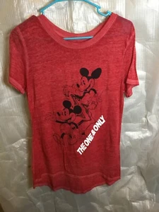 rotes mickey mouse t-shirt disney disney - Bild 1 von 3