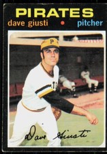 1971 Topps Base Set Dave Giusti Pittsburgh Pirates #562